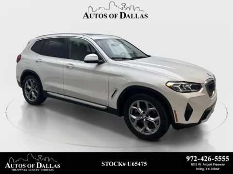 White 2024 BMW X3 sDrive30i for sale in Irving, TX