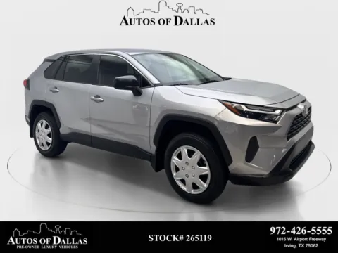 Silver 2024 Toyota RAV4 LE for sale in Irving, TX
