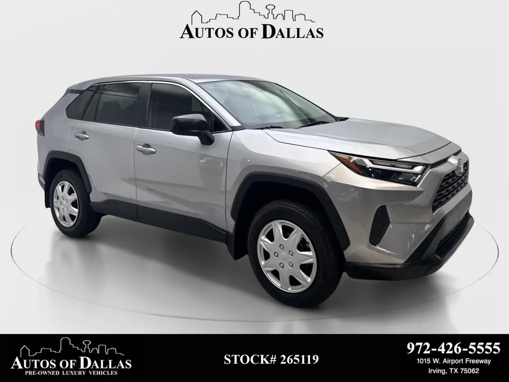 Silver 2024 Toyota RAV4 LE for sale in Irving, TX