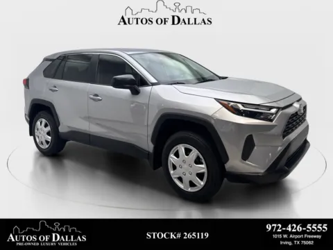 Silver 2024 Toyota RAV4 LE for sale in Irving, TX