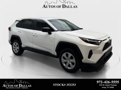 White 2025 Toyota RAV4 LE for sale in Irving, TX