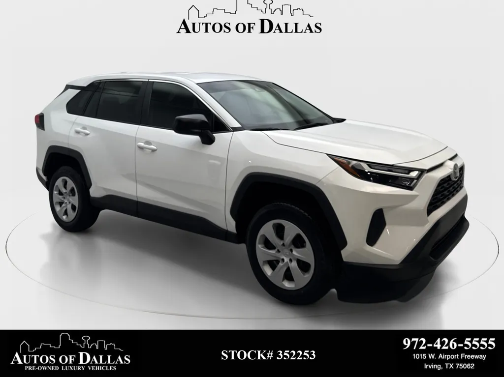 White 2025 Toyota RAV4 LE for sale in Irving, TX