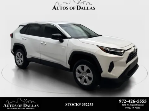 White 2025 Toyota RAV4 LE for sale in Irving, TX