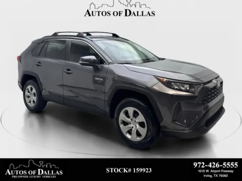 Gray 2021 Toyota RAV4 LE for sale in Irving, TX