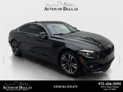 Black 2020 BMW 4 Series 430i xDrive for sale in Irving, TX