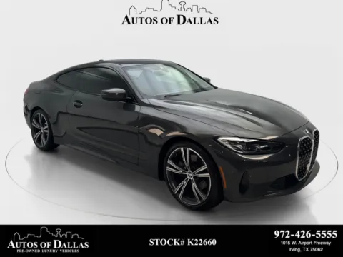 Gray 2022 BMW 4 Series 430i for sale in Irving, TX