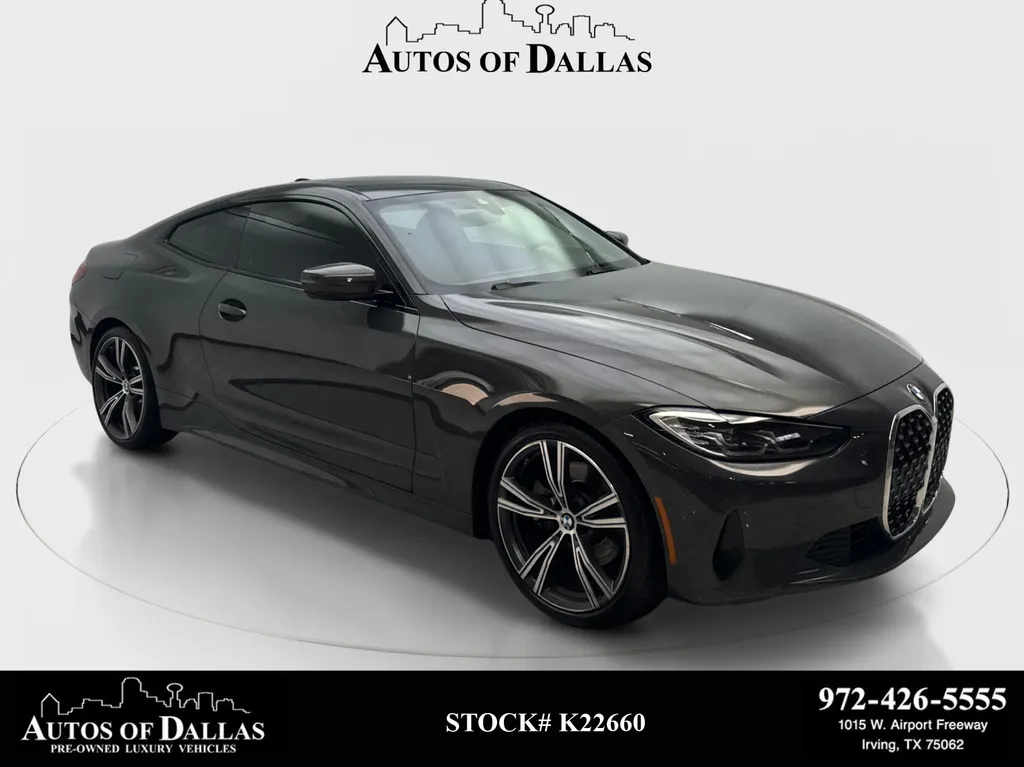 Gray 2022 BMW 4 Series 430i for sale in Irving, TX