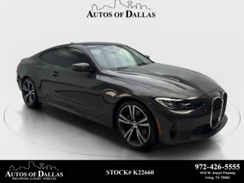 Gray 2022 BMW 4 Series 430i for sale in Irving, TX