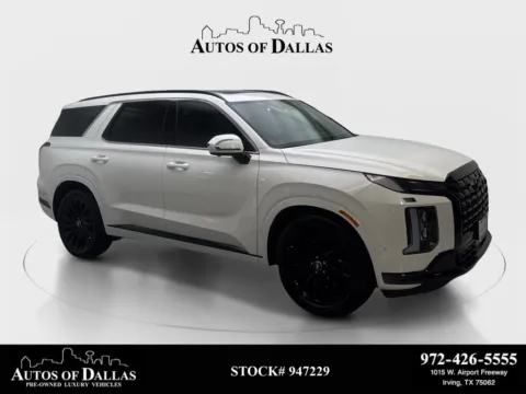 White 2025 Hyundai Palisade Calligraphy Night Edition for sale in Irving, TX