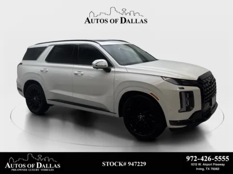 White 2025 Hyundai Palisade Calligraphy Night Edition for sale in Irving, TX