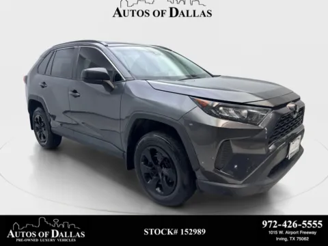 Gray 2021 Toyota RAV4 LE for sale in Irving, TX