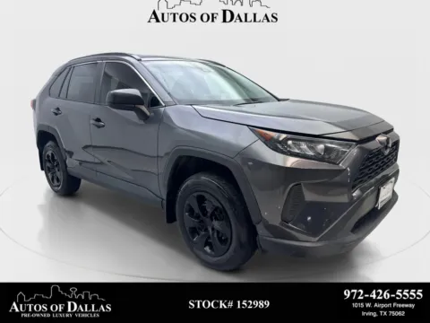 Gray 2021 Toyota RAV4 LE for sale in Irving, TX