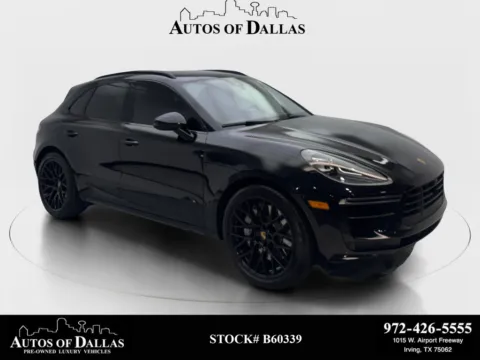 Black 2020 Porsche Macan Turbo for sale in Irving, TX