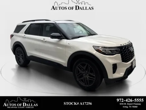 White 2025 Ford Explorer ST-Line for sale in Irving, TX