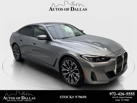 Gray 2023 BMW 4 Series 430i Gran Coupe for sale in Irving, TX