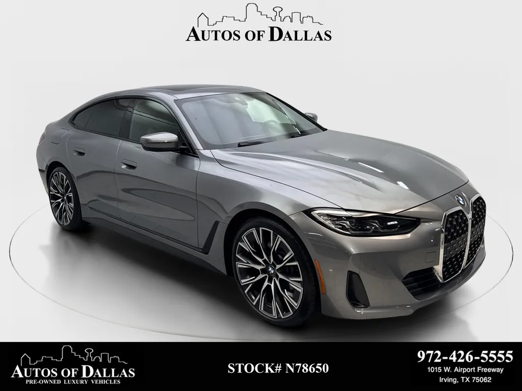 Gray 2023 BMW 4 Series 430i Gran Coupe for sale in Irving, TX