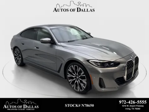Gray 2023 BMW 4 Series 430i Gran Coupe for sale in Irving, TX