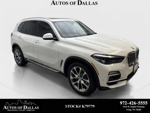 White 2019 BMW X5 xDrive40i for sale in Irving, TX