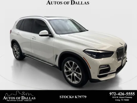 White 2019 BMW X5 xDrive40i for sale in Irving, TX