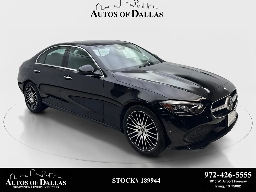 Black 2024 Mercedes-Benz C-Class C 300 for sale in Irving, TX