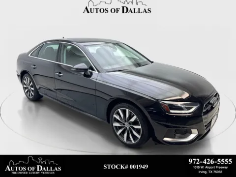 Black 2021 Audi A4 40 Premium for sale in Irving, TX