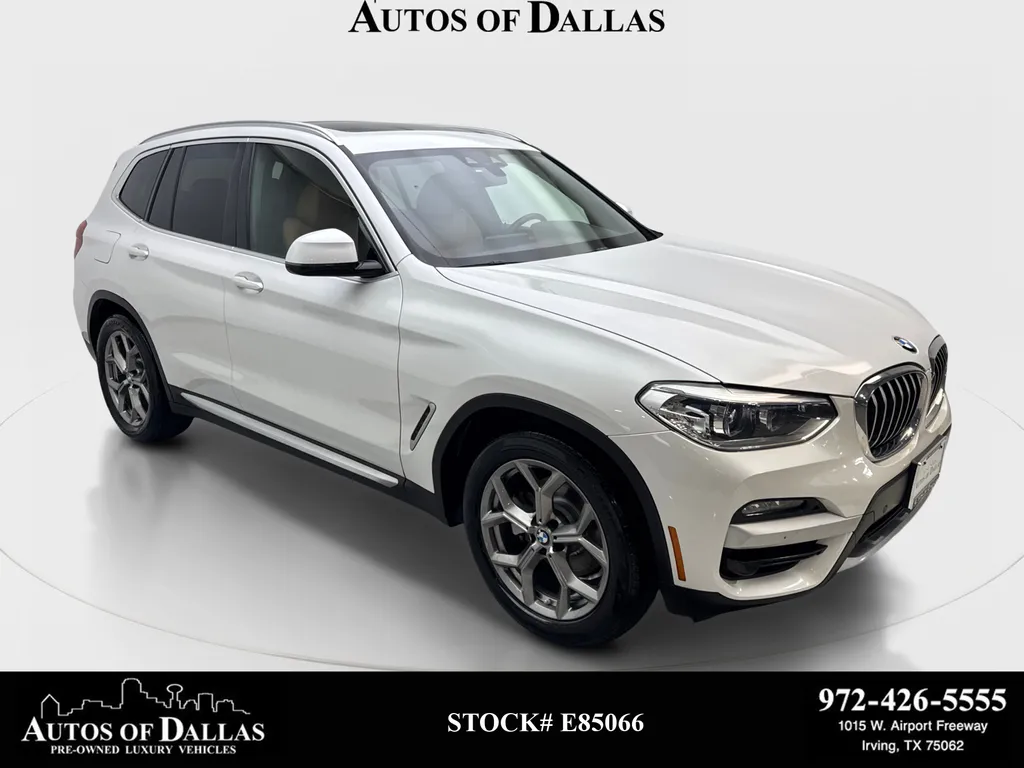 White 2021 BMW X3 sDrive30i for sale in Irving, TX