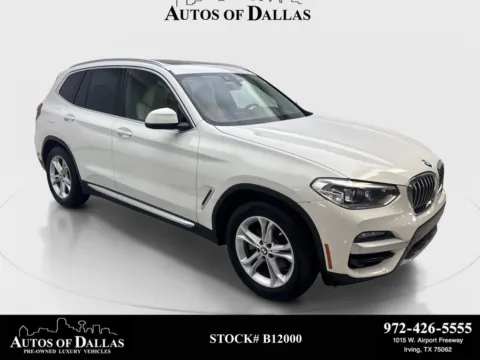 White 2020 BMW X3 xDrive30i for sale in Irving, TX