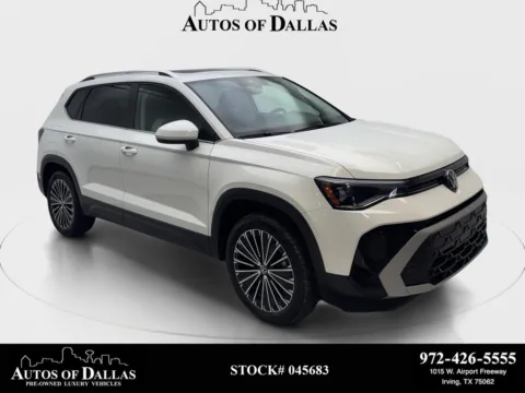 White 2025 Volkswagen Taos 1.5T SE for sale in Irving, TX