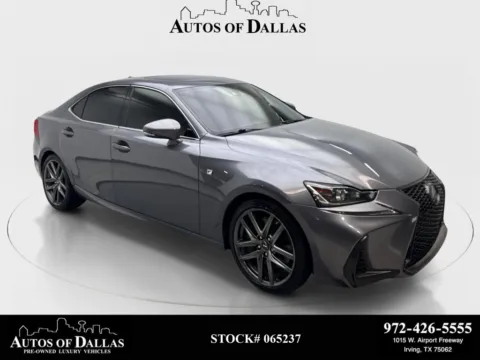 Gray 2018 Lexus IS 300 for sale in Irving, TX