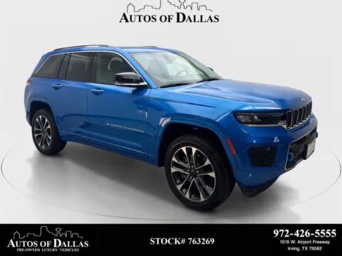 Photos of 2022 Jeep Grand Cherokee Overland 4xe for sale in Irving, TX at Autos of Dallas - Irving