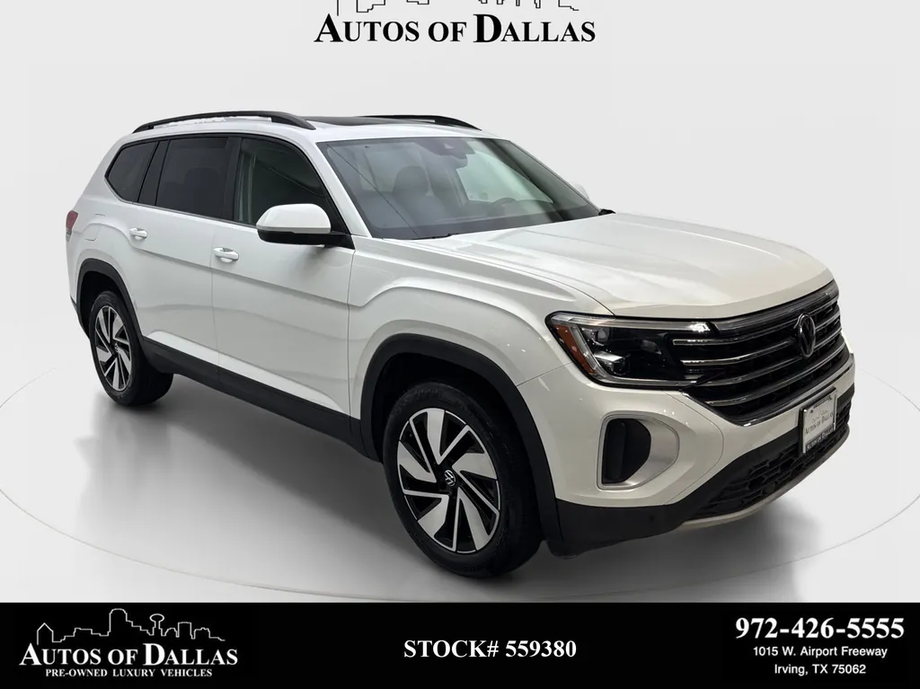 White 2024 Volkswagen Atlas 2.0T SE w/Technology for sale in Irving, TX