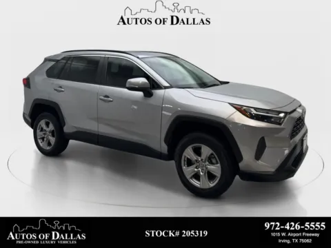 Silver 2022 Toyota RAV4 XLE for sale in Irving, TX