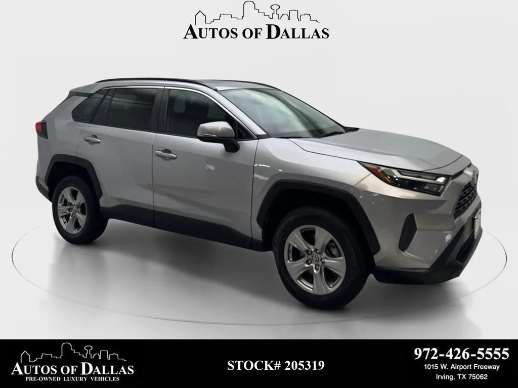 Silver 2022 Toyota RAV4 XLE for sale in Irving, TX