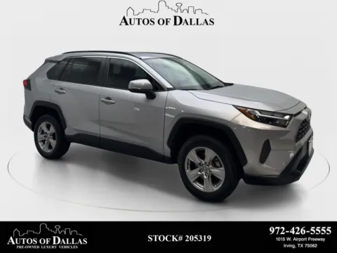 Silver 2022 Toyota RAV4 XLE for sale in Irving, TX