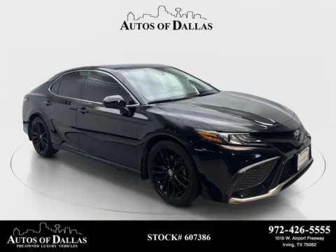 Black 2021 Toyota Camry XSE for sale in Irving, TX