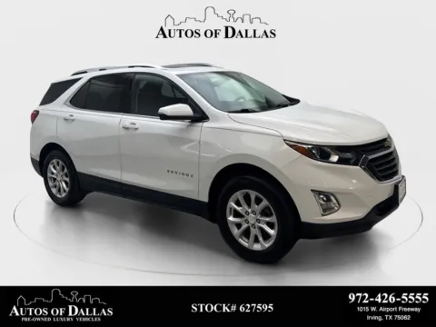 White 2019 Chevrolet Equinox LT for sale in Irving, TX