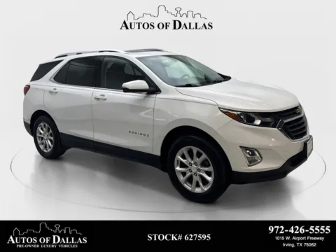 White 2019 Chevrolet Equinox LT for sale in Irving, TX