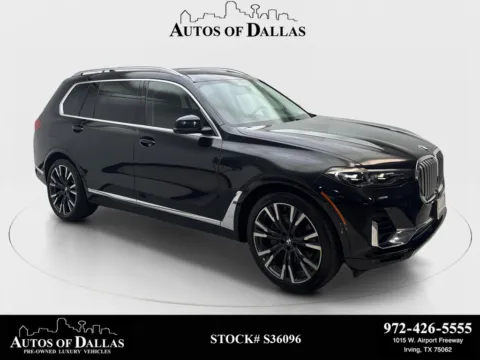 Black 2019 BMW X7 xDrive50i for sale in Irving, TX
