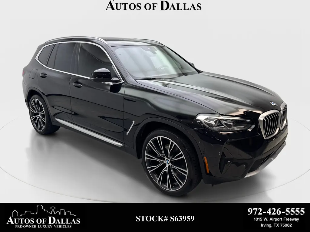 Black 2023 BMW X3 sDrive30i for sale in Irving, TX