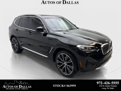 Black 2023 BMW X3 sDrive30i for sale in Irving, TX