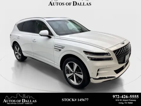 White 2023 Genesis GV80 3.5T Advanced + for sale in Irving, TX