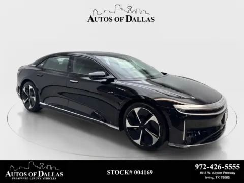 Black 2023 Lucid Air Touring for sale in Irving, TX