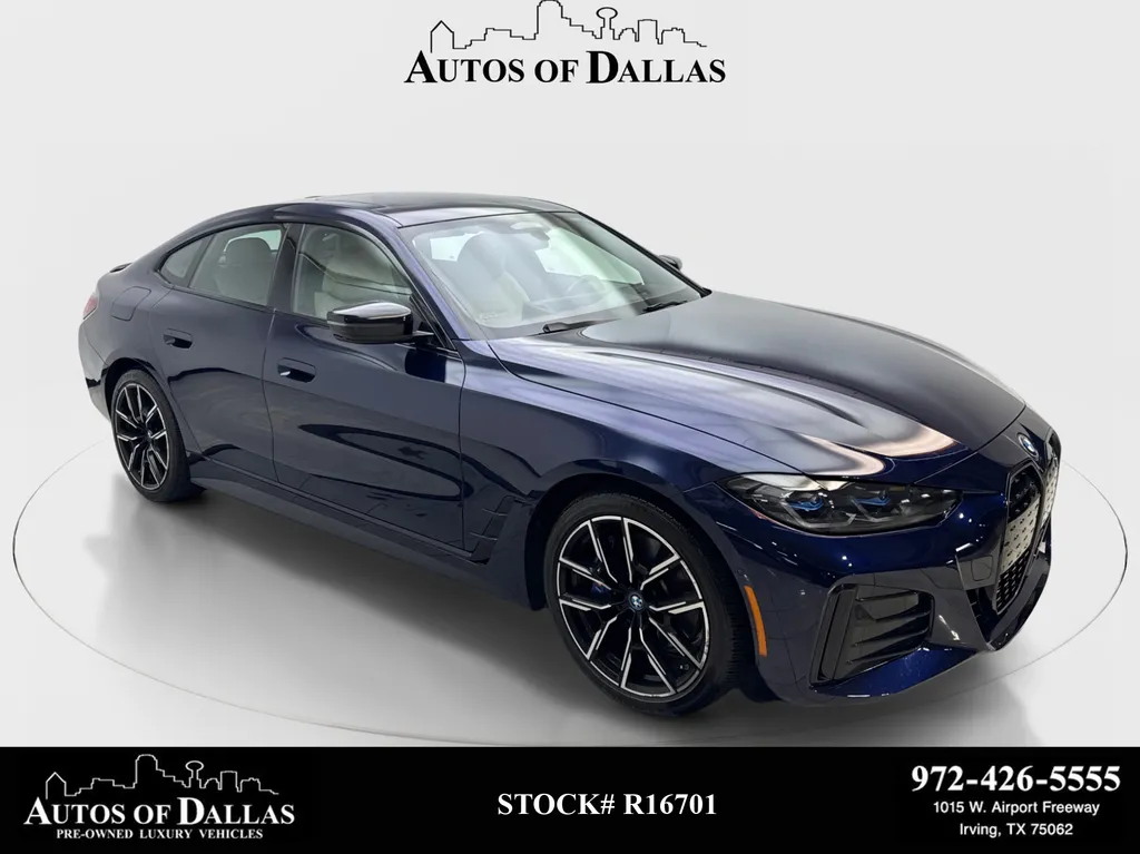 Blue 2023 BMW i4 eDrive40 for sale in Irving, TX