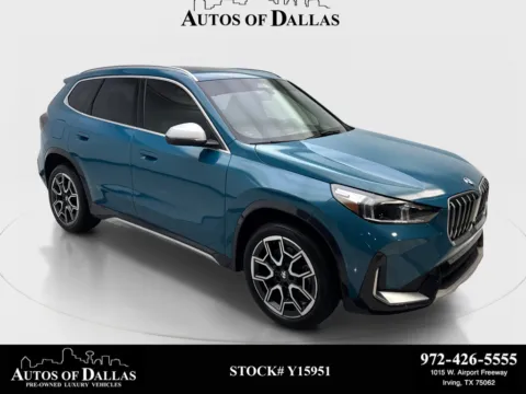 Blue 2023 BMW X1 xDrive28i for sale in Irving, TX