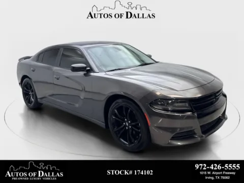 Gray 2018 Dodge Charger SXT for sale in Irving, TX
