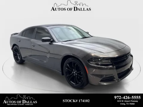 Gray 2018 Dodge Charger SXT for sale in Irving, TX