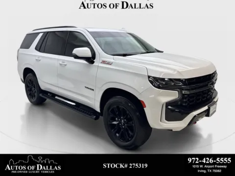 White 2022 Chevrolet Tahoe Z71 for sale in Irving, TX