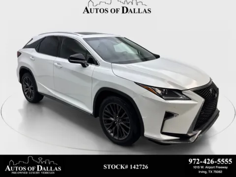 White 2019 Lexus RX 350 F Sport for sale in Irving, TX