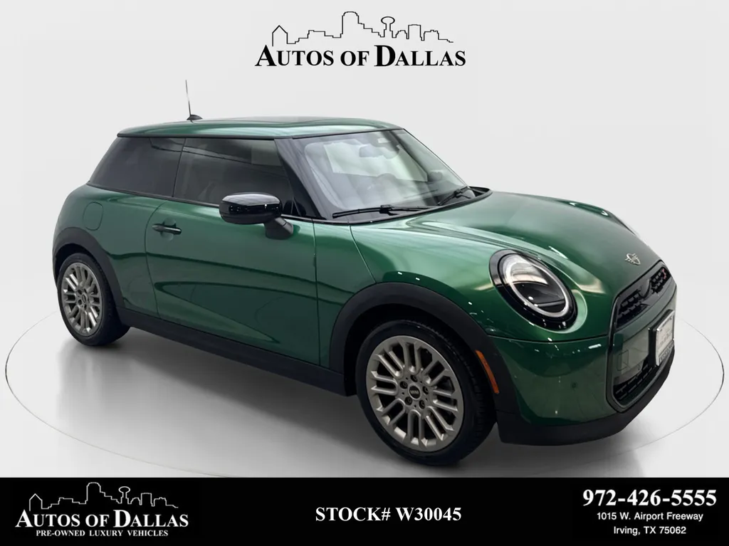 Green 2025 MINI Cooper S for sale in Irving, TX