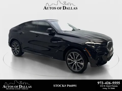 Black 2023 BMW X6 xDrive40i for sale in Irving, TX
